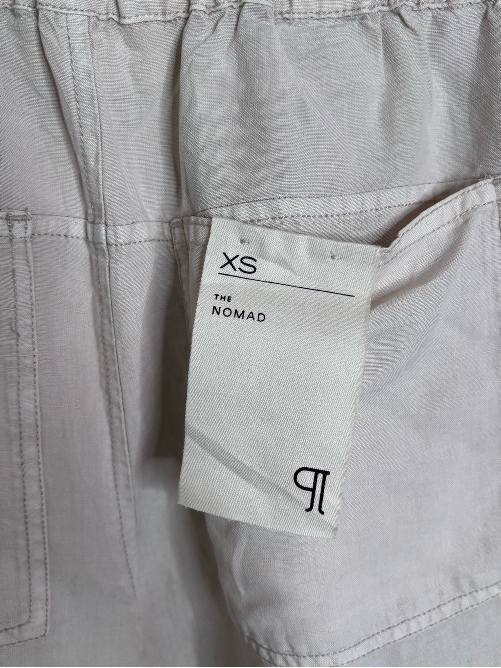Pilcro Women's NOMAD Light Beige Drawstring Joggers size XS - Picture 6 of 11